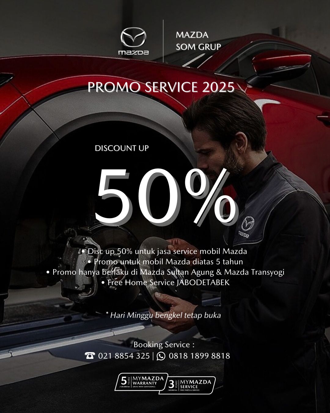 service mazda indonesia mazda jakarta mazda tangerang bekasi depok transyogi cikarang bekasi bogor sultan agung mazda karawang